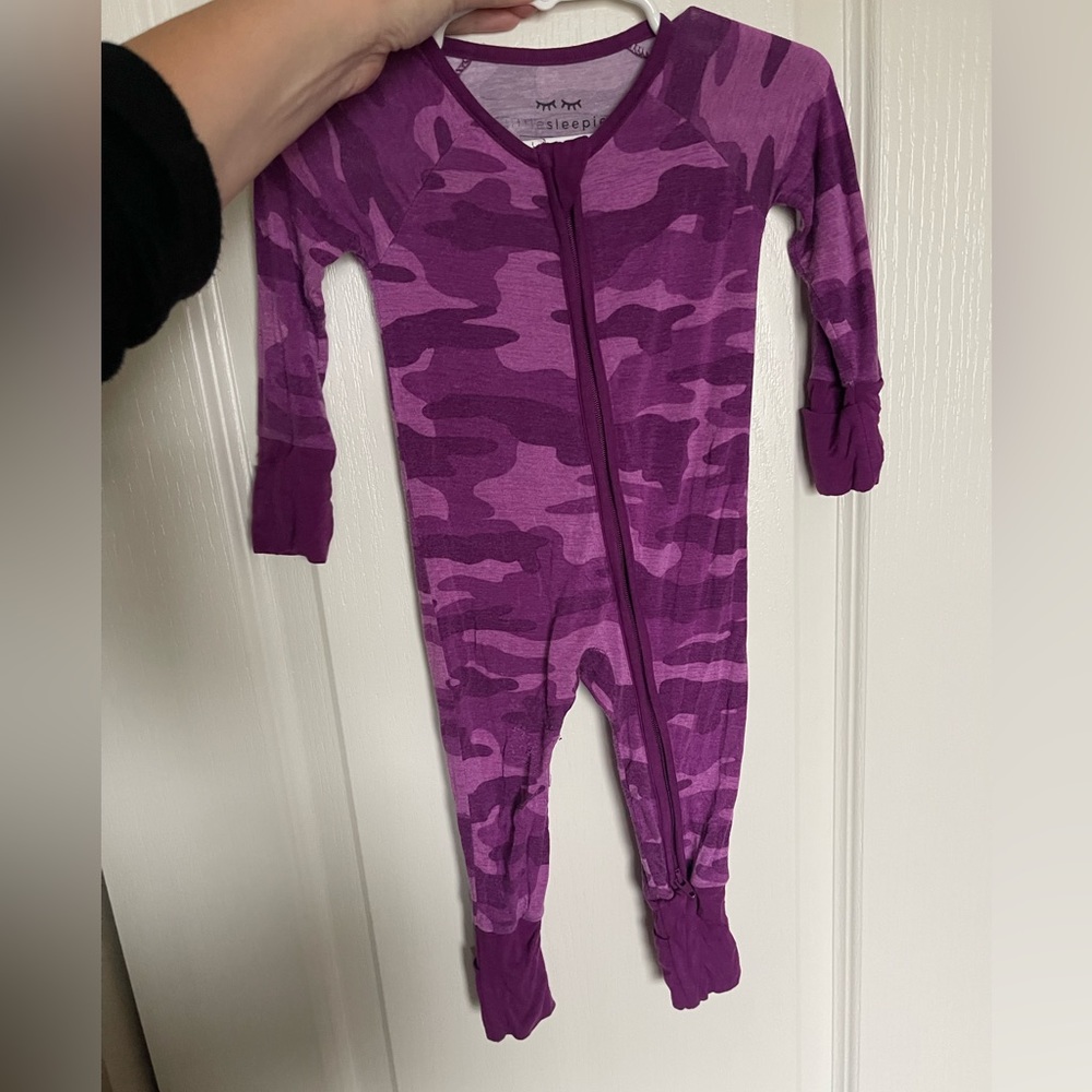 Little Sleepies Berry Camo 0-3 Months